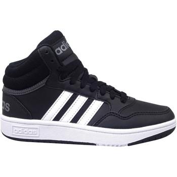 adidas  Polokozačky Hoops Mid 30 K  Čierna