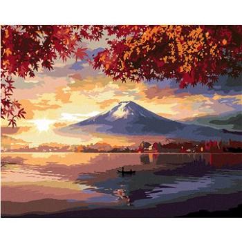 Maľovanie podľa čísel – Japonsko hora a jazero (HRAbz33421nad)