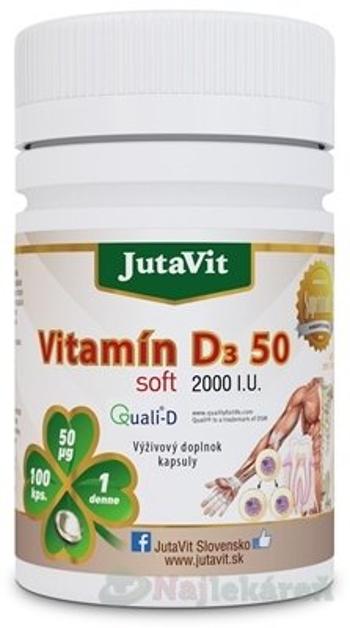 JutaVit Vitamín D 50 soft, 100 ks