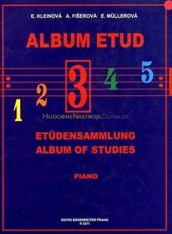 noty Baer Album etud III