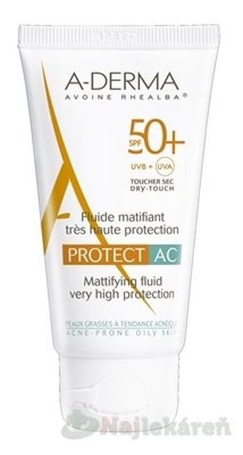 A-Derma Protect AC zmatňujúci fluid SPF50+ 40 ml