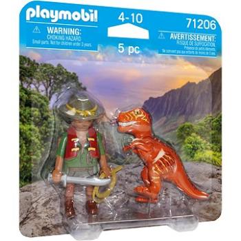 Playmobil 71206 Dobrodruh s T-Rexom (4008789712066)