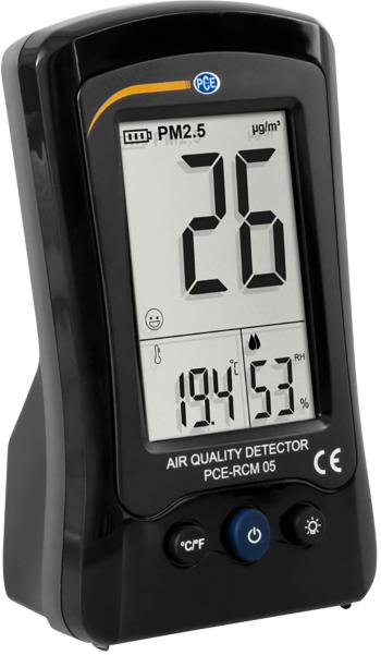 PCE Instruments PCE-RCM 05 čítač častíc, teplota, vlhkosť vzduchu