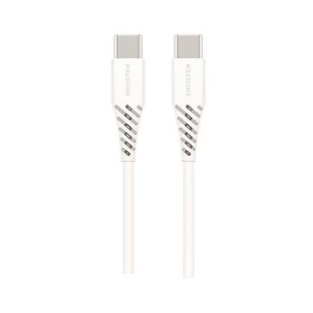 Swissten kábel USB-C/USB-C 100 W 5 A biely (71506520)