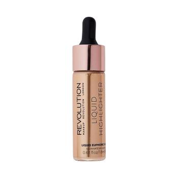 Makeup Revolution  Liquid Highlighter  Rozjasňovače Zlatá