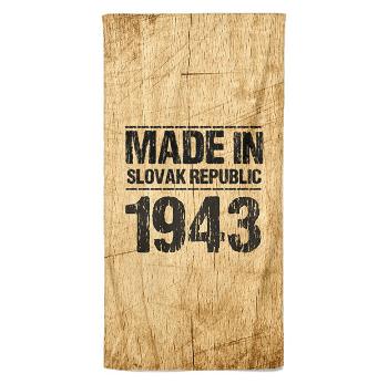 Osuška Made In (rok: 1943)