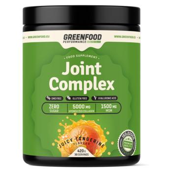 GREENFOOD NUTRITION Performance joint complex šťavnatá mandarínka 420 g