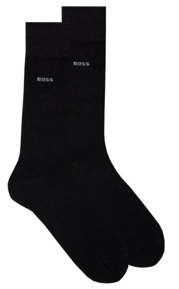 Hugo Boss 2 PACK - pánske bambusové ponožky BOSS 50491196-001 39-42