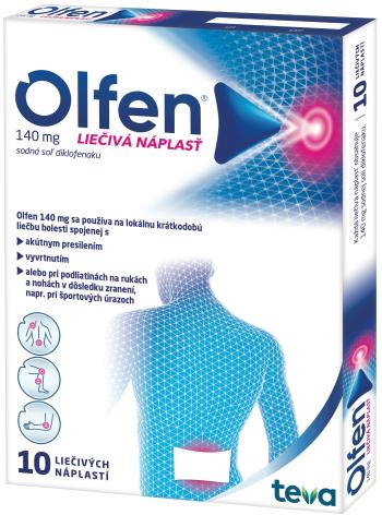 Olfen 140 mg liečivá náplasť 10 ks