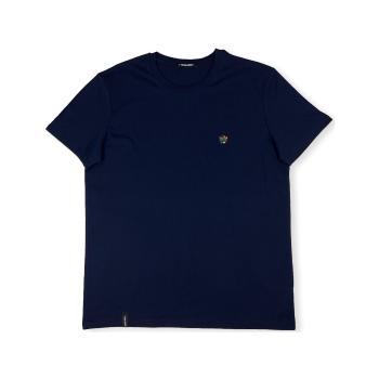 Organic Monkey  The Great Cubini T-Shirt - Navy  Tričká a polokošele Modrá