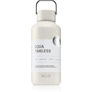 Equa Timeless fľaša na vodu z nehrdzavejúcej ocele malá farba Off White 600 ml
