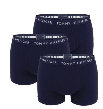 TOMMY HILFIGER - 3PACK cotton essentials dark blue boxerky -M (77-88 cm)