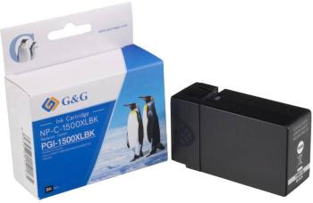 G&G Ink náhradný Canon PGI-1500XL BK kompatibilná  čierna NP-C-1500XLBK 1C1500B