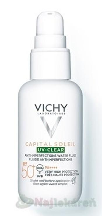 Vichy Capital Soleil UV-CLEAR fluid proti nedokonalostiam pleti SPF50+ 40 ml