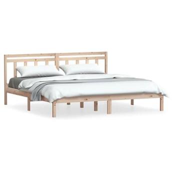 Rám postele masívna borovica 200 × 200 cm, 3100609