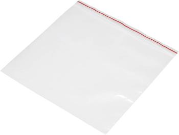 uzatvárateľné vrecúško bez popisných štítkov (š x v) 200 mm x 300 mm priehľadná polyetylén