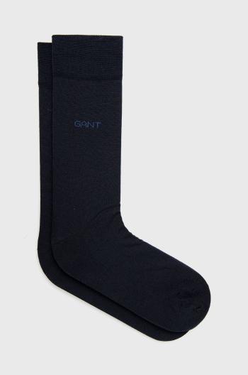 Ponožky Gant tmavomodrá farba