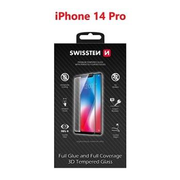 Swissten 3D Full Glue na Apple iPhone 14 Pro čierne (64701910)