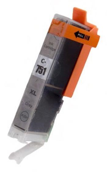 CANON CLI-751 GY - kompatibilná cartridge, sivá, 12ml