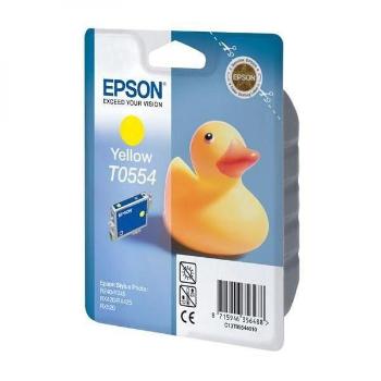 Epson T0554 žltá (yellow) originálna cartridge