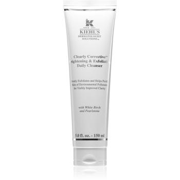 Kiehl's Dermatologist Solutions Clearly Corrective Brightening & Exfoliating Daily Cleanser rozjasňujúci čistiaci gel pre všetky typy pleti vrátane ci