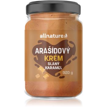 Allnature Arašidový krém Slaný karamel orechová nátierka 920 g