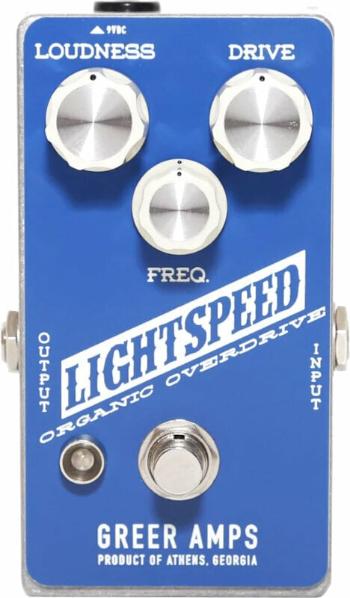 Greer Amps Lightspeed Organic Overdrive Gitarový efekt