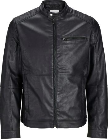 Jack&Jones Pánska bunda JJEDYLAN 12261196 Black M