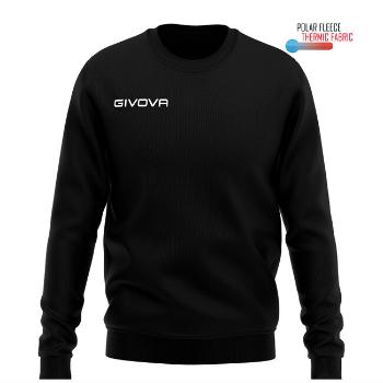 MAGLIA POLARFLEECE G/COLLO GIVOVA ONE NERO Tg. 2XL