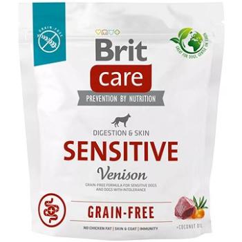 Brit Care Dog Grain-free so zverinou Sensitive 1 kg (8595602559152)