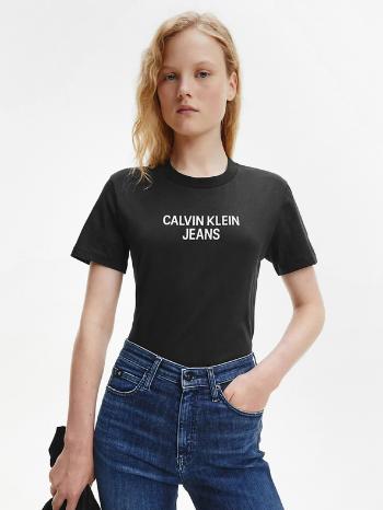 Calvin Klein Jeans Easy Institutional Tričko Čierna