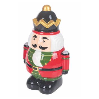 Vianočná dóza z dolomitu Villa d'Este Nutcracker, výška 27,5 cm