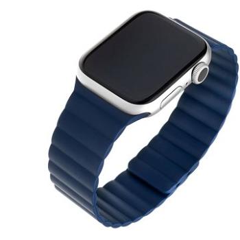 FIXED Silicone Magnetic Strap pre Apple Watch 42/44/45/Ultra 49mm modrý (FIXMST-434-BL)
