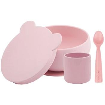 MINIKOIOI set na stolovanie BLW I, Pinky Pink (8681176332618)