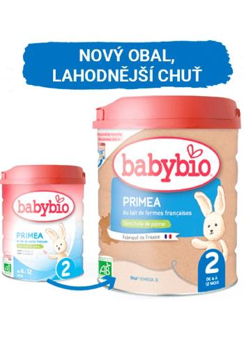 BABYBIO PRIMEA 2 dojčenské bio mlieko (800 g)