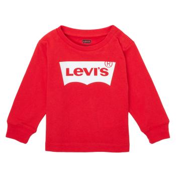 Levis  L/S BATWING TEE  Tričká s krátkym rukávom Červená