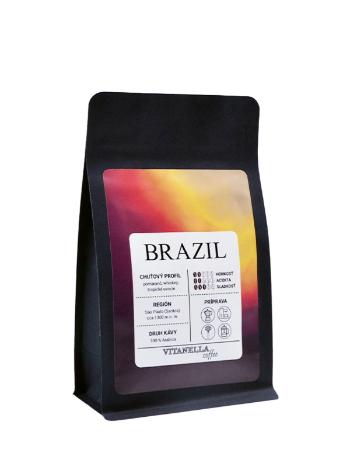 Brazil - výberová zrnková káva VITANELLA - Hmotnosť: 500 g