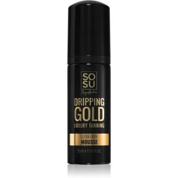 Dripping Gold Luxury Tanning Mousse Ultra Dark samoopaľovacia pena pre intenzívne opálenie 150 ml