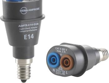 Beha Amprobe 4854864 ADPTR-E14-EUR adaptér  Adaptér na testovanie žiaroviek ADPTR-E14-EUR 1 ks