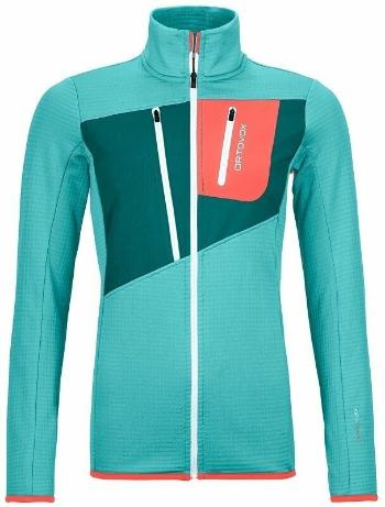 Ortovox Outdoorová mikina Fleece Grid Jacket W Ice Waterfall L