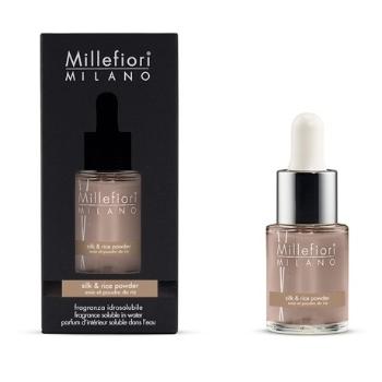 Millefiori Milano Aroma olej Hodváb & ryžový prášok 15 ml