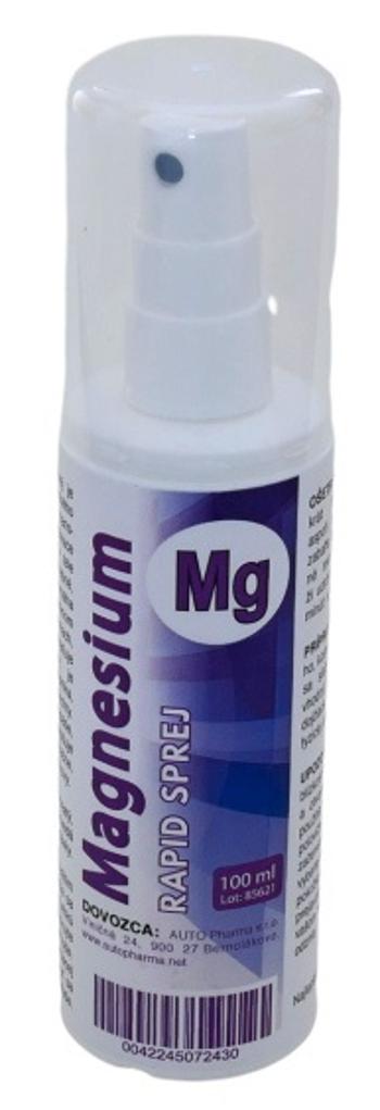 Auto Pharma Magnesium Rapid sprej pre vonkajšie použitie 100 ml