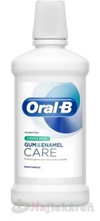 Oral-B Gum & Enamel Care ústní voda bez alkoholu pro ochranu dásní a posílení skloviny 500 ml