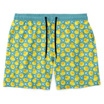 Pánske plavky short – Ducks (Veľkosť: 2XL)