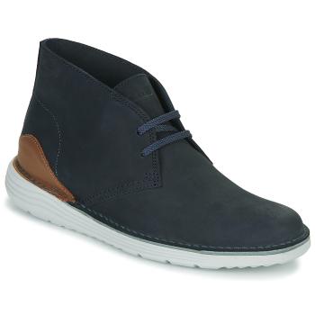 Clarks  Brahnz Mid  Polokozačky Námornícka modrá