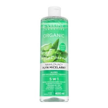 Eveline Organic Aloe odličovacia micelárna voda pre všetky typy pleti 400 ml