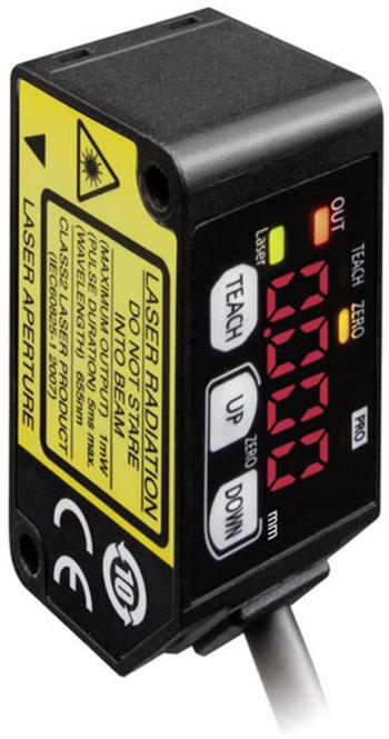 Panasonic HG-C1400 laserový senzor na meranie vzdialenosti 1 ks 24 V/DC  Max. dosah: 400 mm (d x š x v) 44 x 20 x 25 mm