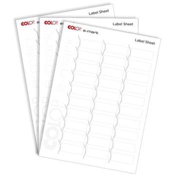 COLOP e-mark® label sheets 48 × 18 mm, 10× A4 (30× labels na archu) (153559)