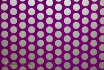 Oracover 41-015-091-002 nažehlovacia fólia Fun 1 (d x š) 2 m x 60 cm fialovostříbrná (fluorescenčná)