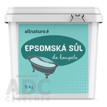 Allnature Epsomská soľ do kúpeľa 1x5 kg